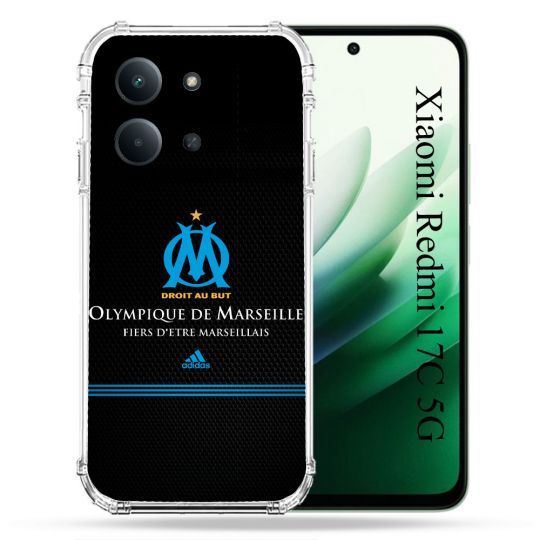 Coque Renforcée Pour Xiaomi Redmi 17C 5G Olympique Marseille OM Fier etre Marseillais