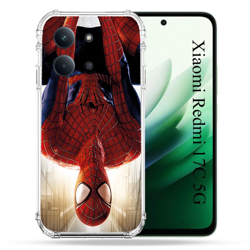 Coque Renforcée Pour Xiaomi Redmi 17C 5G Spiderman Invers