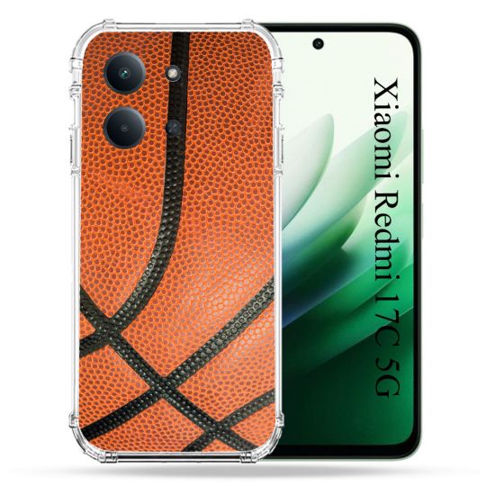Coque Renforcée Pour Xiaomi Redmi 17C 5G Sport Ballon Basket