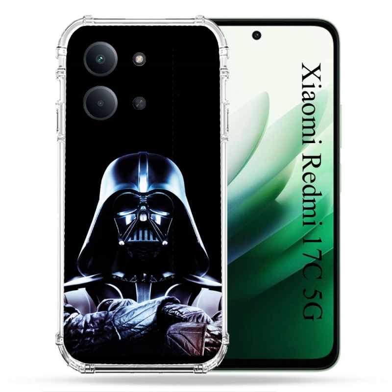Coque Renforcée Pour Xiaomi Redmi 17C 5G Star Wars - Dark Vador Noir