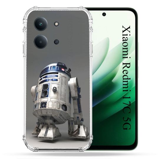 Coque Renforcée Pour Xiaomi Redmi 17C 5G Star Wars - R2D2