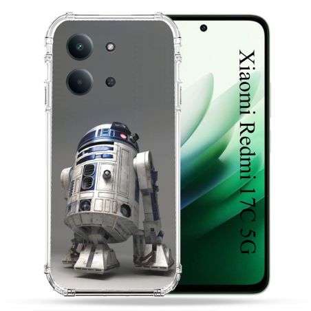 Coque Renforcée Pour Xiaomi Redmi 17C 5G Star Wars - R2D2