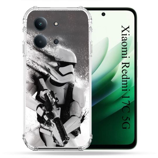 Coque Renforcée Pour Xiaomi Redmi 17C 5G Star Wars - Trooper