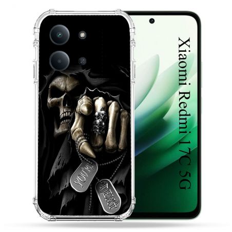 Coque Renforcée Pour Xiaomi Redmi 17C 5G Tete de Mort Your Next