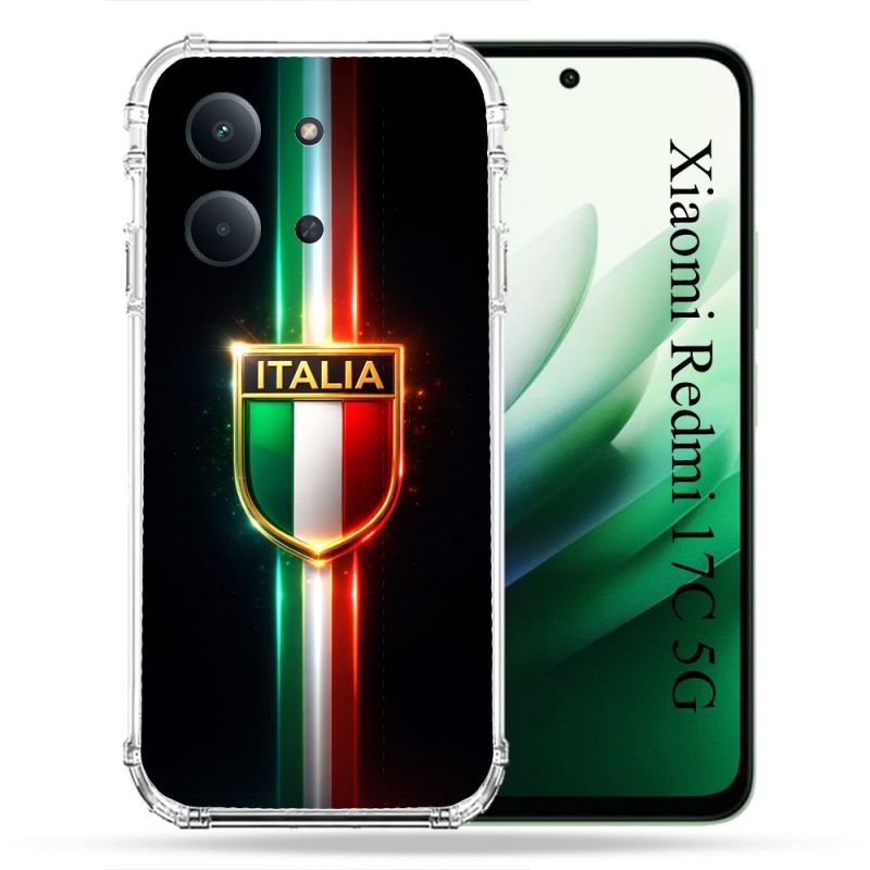 Coque Renforcée Pour Xiaomi Redmi 17C 5G Voyage Drapeau Italie 3 2026