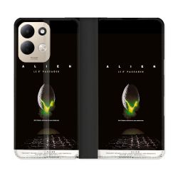 Housse Cuir Portefeuille Pour Xiaomi Redmi 17 4G / 5G Alien Affiche