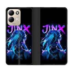 Housse Cuir Portefeuille Pour Xiaomi Redmi 17 4G / 5G Arcane Jinx Night