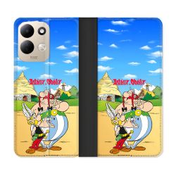 Housse Cuir Portefeuille Pour Xiaomi Redmi 17 4G / 5G Astérix Obélix Color