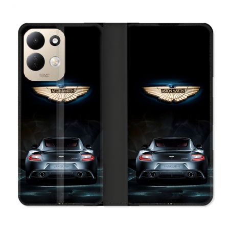 Housse Cuir Portefeuille Pour Xiaomi Redmi 17 4G / 5G Aston Martin