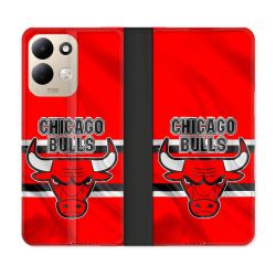 Housse Cuir Portefeuille Pour Xiaomi Redmi 17 4G / 5G Basket Chicago Bulls