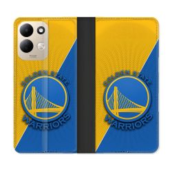 Housse Cuir Portefeuille Pour Xiaomi Redmi 17 4G / 5G Basket Golden State Warriors