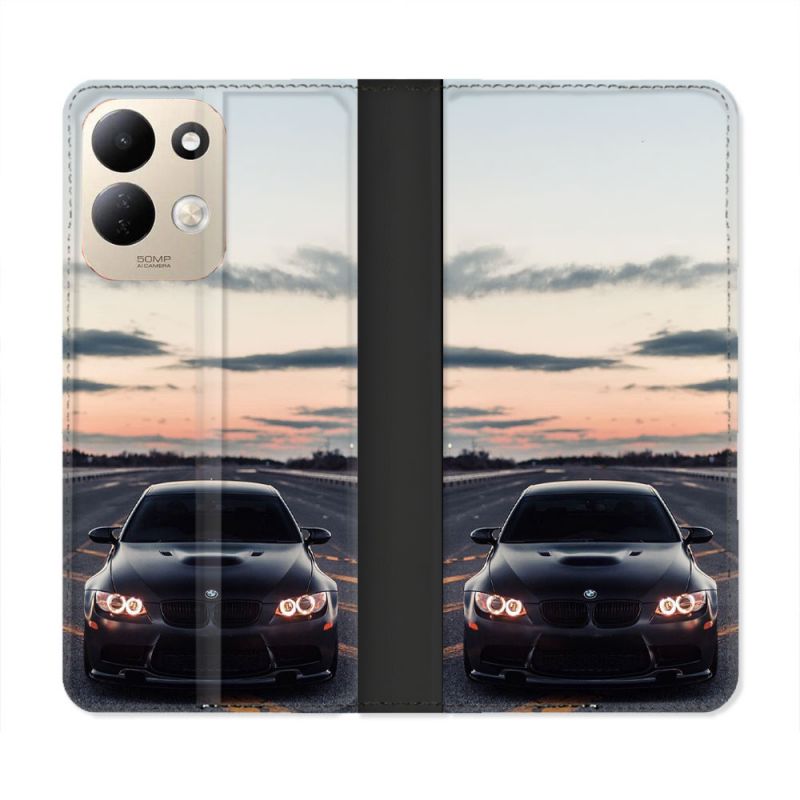 Housse Cuir Portefeuille Pour Xiaomi Redmi 17 4G / 5G BMW Serie