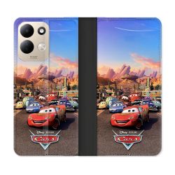 Housse Cuir Portefeuille Pour Xiaomi Redmi 17 4G / 5G Cars Affiche