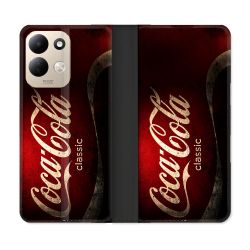 Housse Cuir Portefeuille Pour Xiaomi Redmi 17 4G / 5G Coca Cola Classique