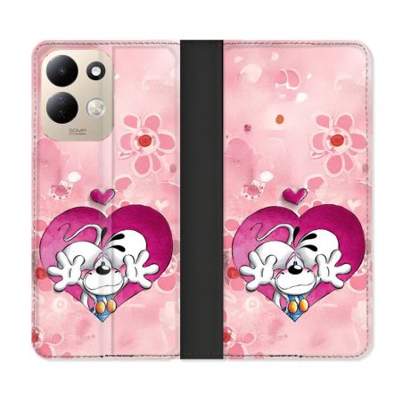 Housse Cuir Portefeuille Pour Xiaomi Redmi 17 4G / 5G Didll Love