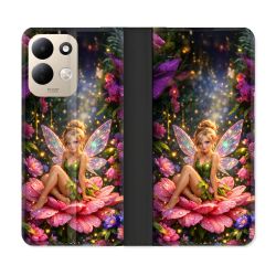 Housse Cuir Portefeuille Pour Xiaomi Redmi 17 4G / 5G Fantastique Fee Fleur