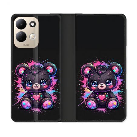 Housse Cuir Portefeuille Pour Xiaomi Redmi 17 4G / 5G Fantastique Kawaii Mignon
