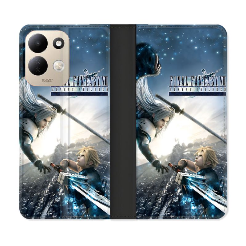 Housse Cuir Portefeuille Pour Xiaomi Redmi 17 4G / 5G Final Fantaisy