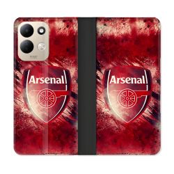 Housse Cuir Portefeuille Pour Xiaomi Redmi 17 4G / 5G Foot Arsenal