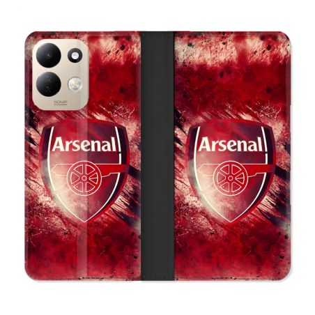 Housse Cuir Portefeuille Pour Xiaomi Redmi 17 4G / 5G Foot Arsenal