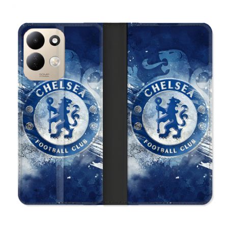 Housse Cuir Portefeuille Pour Xiaomi Redmi 17 4G / 5G Foot Chelsea