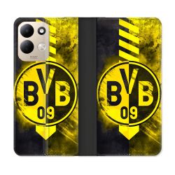 Housse Cuir Portefeuille Pour Xiaomi Redmi 17 4G / 5G Foot Dortmund
