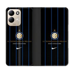 Housse Cuir Portefeuille Pour Xiaomi Redmi 17 4G / 5G Foot Inter Milan