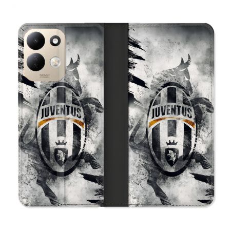 Housse Cuir Portefeuille Pour Xiaomi Redmi 17 4G / 5G Foot Juventus Turin