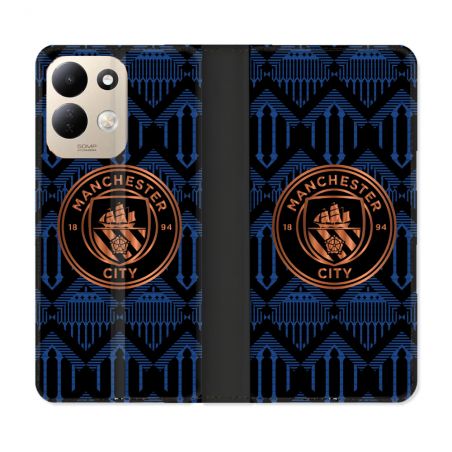 Housse Cuir Portefeuille Pour Xiaomi Redmi 17 4G / 5G Foot Manchester City