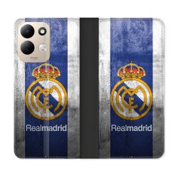 Housse Cuir Portefeuille Pour Xiaomi Redmi 17 4G / 5G Foot Real Madrid