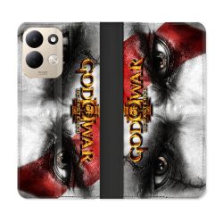 Housse Cuir Portefeuille Pour Xiaomi Redmi 17 4G / 5G God Of War GOW