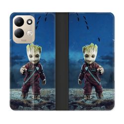 Housse Cuir Portefeuille Pour Xiaomi Redmi 17 4G / 5G Groot Bleu