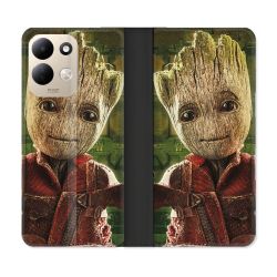 Housse Cuir Portefeuille Pour Xiaomi Redmi 17 4G / 5G Groot Vert