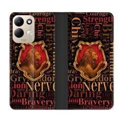 Housse Cuir Portefeuille Pour Xiaomi Redmi 17 4G / 5G Harry Potter Griffondor