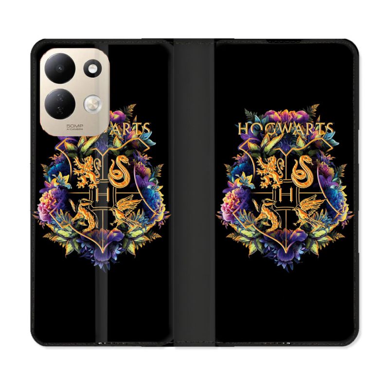 Housse Cuir Portefeuille Pour Xiaomi Redmi 17 4G / 5G Harry Potter Hogwarts