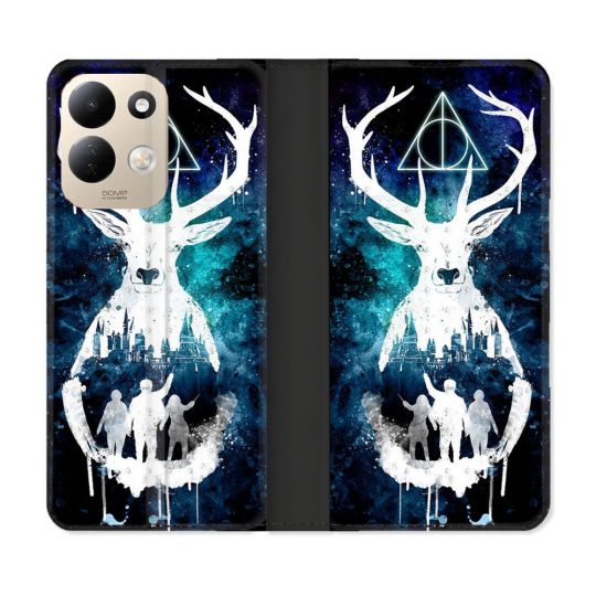 Housse Cuir Portefeuille Pour Xiaomi Redmi 17 4G / 5G Harry Potter Patronome