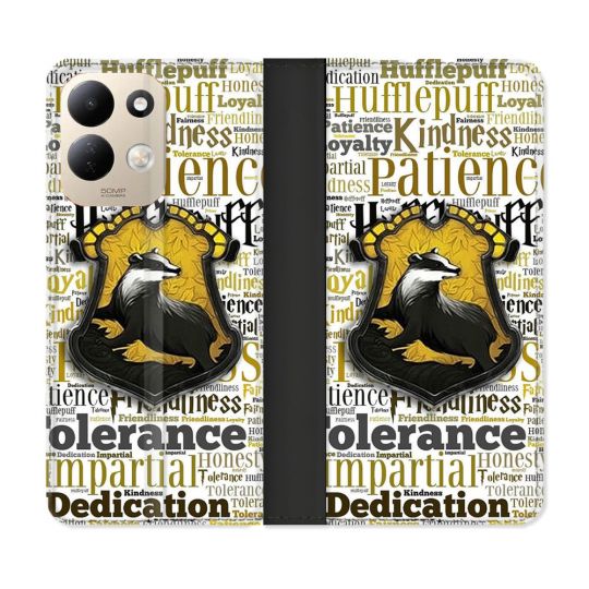 Housse Cuir Portefeuille Pour Xiaomi Redmi 17 4G / 5G Harry Potter Poursouffle