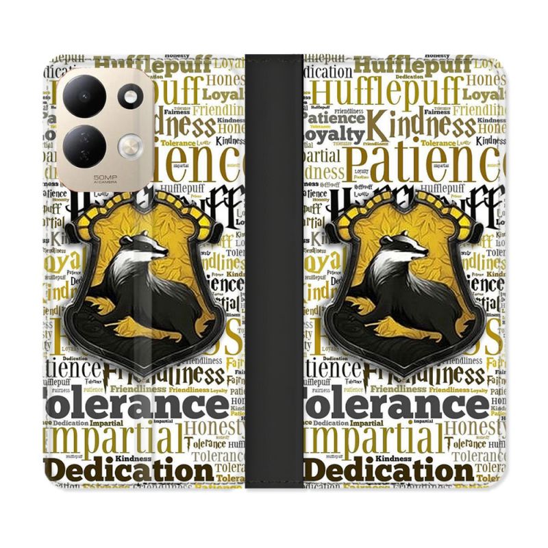Housse Cuir Portefeuille Pour Xiaomi Redmi 17 4G / 5G Harry Potter Poursouffle
