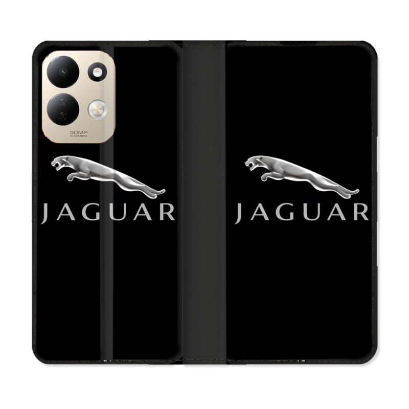 Housse Cuir Portefeuille Pour Xiaomi Redmi 17 4G / 5G Jaguar