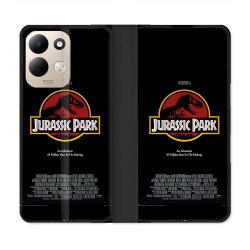 Housse Cuir Portefeuille Pour Xiaomi Redmi 17 4G / 5G Jurassic Park Affiche