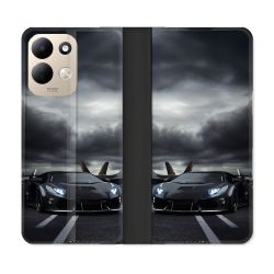 Housse Cuir Portefeuille Pour Xiaomi Redmi 17 4G / 5G Lamborghini Avion