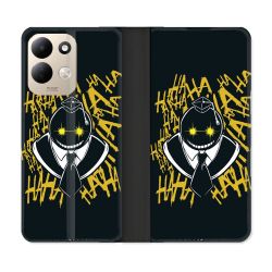 Housse Cuir Portefeuille Pour Xiaomi Redmi 17 4G / 5G Manga Assassination Classroom Kuro Noir