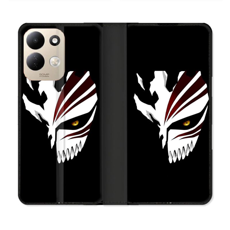 Housse Cuir Portefeuille Pour Xiaomi Redmi 17 4G / 5G Manga Bleach Masque
