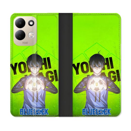 Housse Cuir Portefeuille Pour Xiaomi Redmi 17 4G / 5G Manga Blue Lock Yoichi Isagi