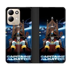 Housse Cuir Portefeuille Pour Xiaomi Redmi 17 4G / 5G Manga Capitaine Albator