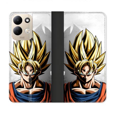 Housse Cuir Portefeuille Pour Xiaomi Redmi 17 4G / 5G Manga Dragon Ball Sangoku Portrait