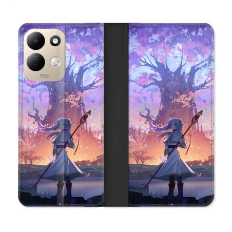 Housse Cuir Portefeuille Pour Xiaomi Redmi 17 4G / 5G Manga Frieren
