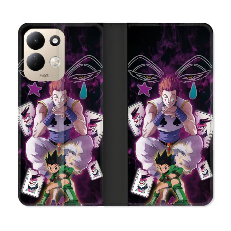 Housse Cuir Portefeuille Pour Xiaomi Redmi 17 4G / 5G Manga Hunter X Hunter Hisoka