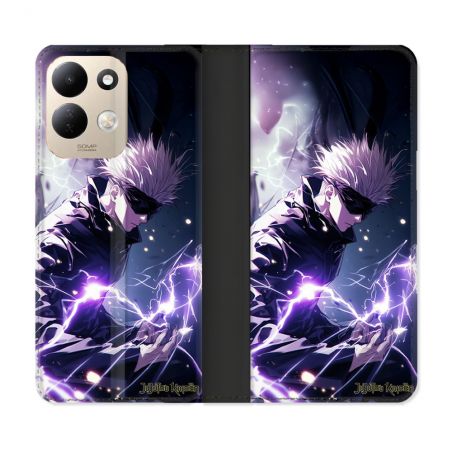 Housse Cuir Portefeuille Pour Xiaomi Redmi 17 4G / 5G Manga Jujutsu Kaisen Gojo Saturo