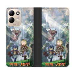 Housse Cuir Portefeuille Pour Xiaomi Redmi 17 4G / 5G Manga Made In Abyss Affiche